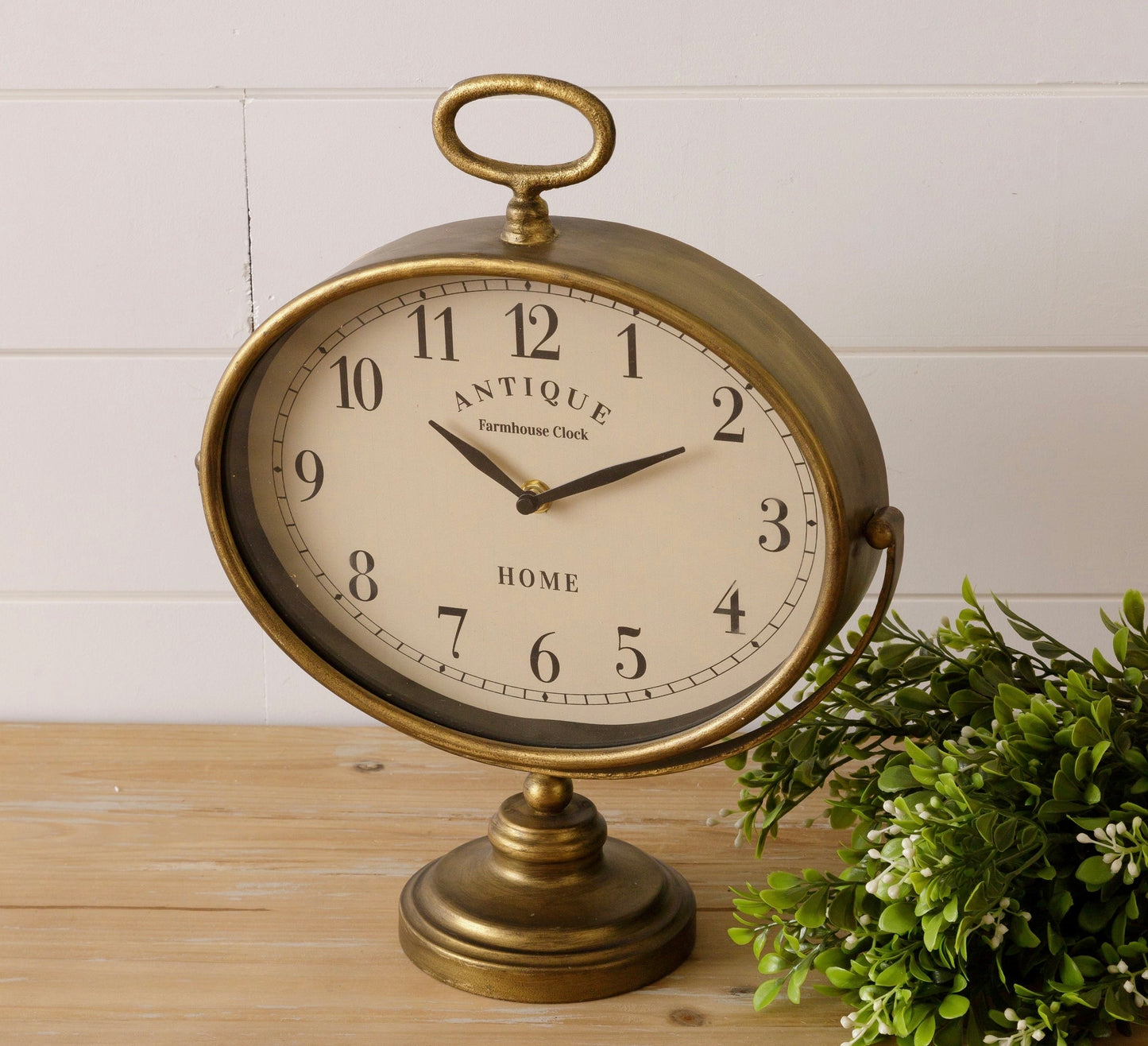 Santa’s Vintage Workshop Clock