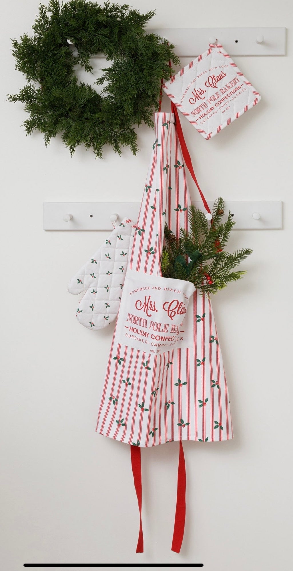 Mrs Claus Bakery Apron