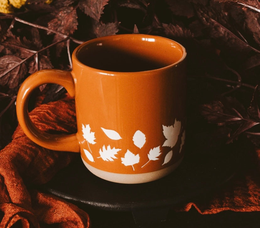 Autumn Leaves Ceramic Mug