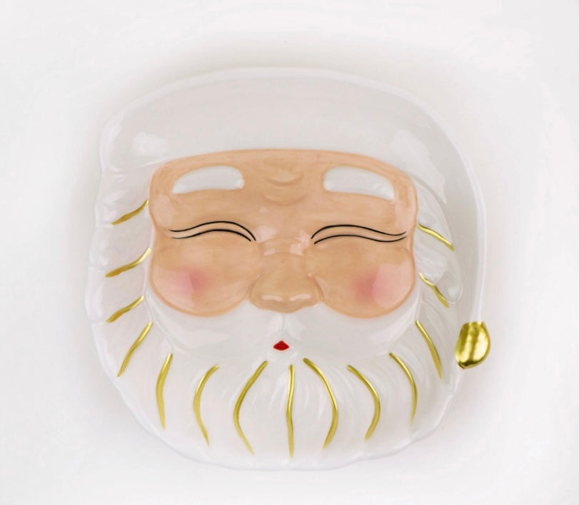Santa Dessert Plate