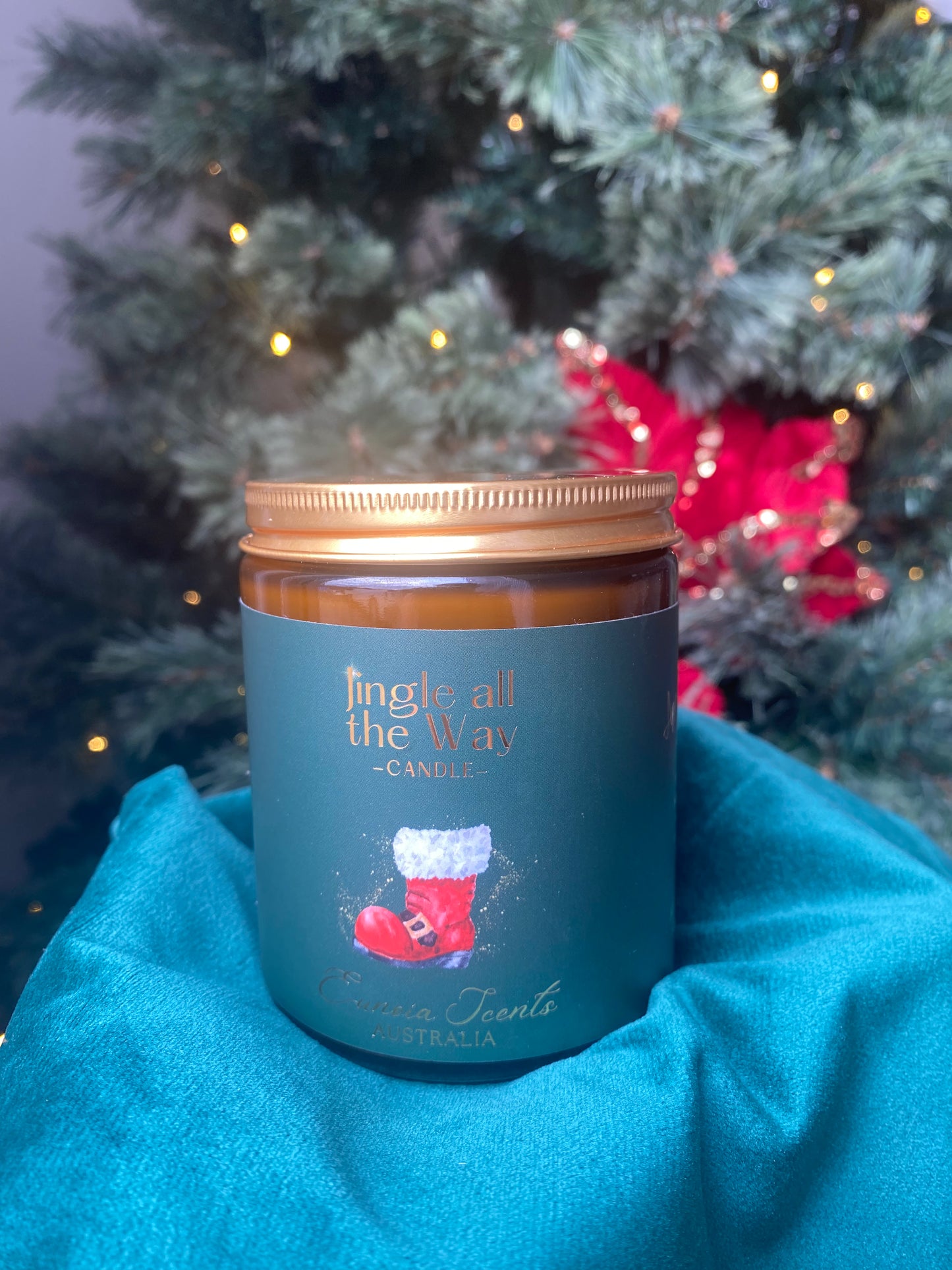 Jingle all the way candle