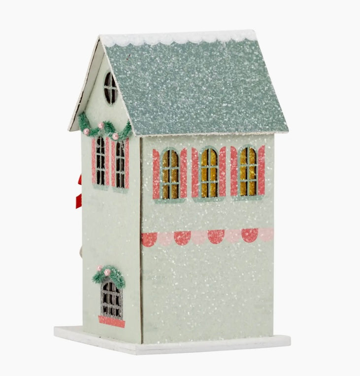 Christmas Village light Up Cake Shoppe
