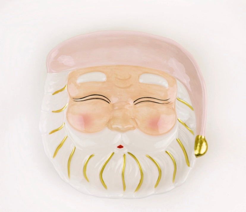 Santa Dessert Plate