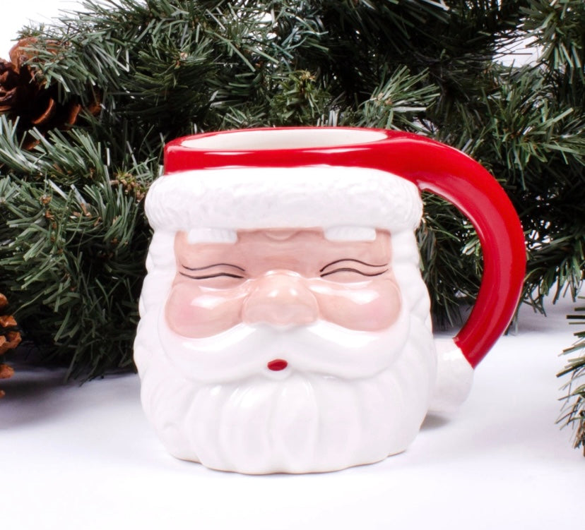 Merry Red Santa Mug