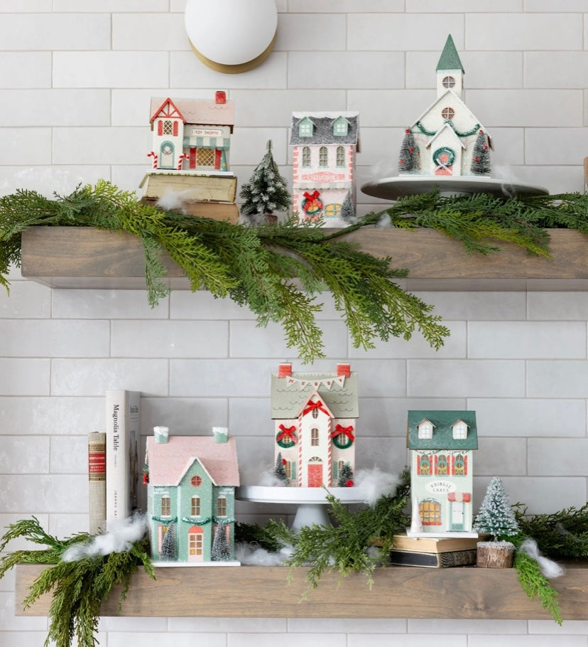 Christmas Village light Up Cake Shoppe