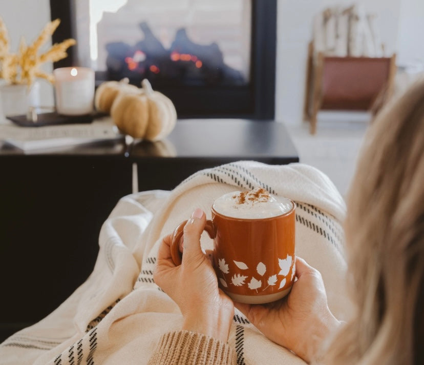 Autumn Leaves Ceramic Mug