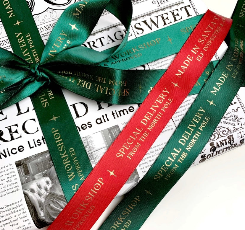 Special Delivery Red Ribbon