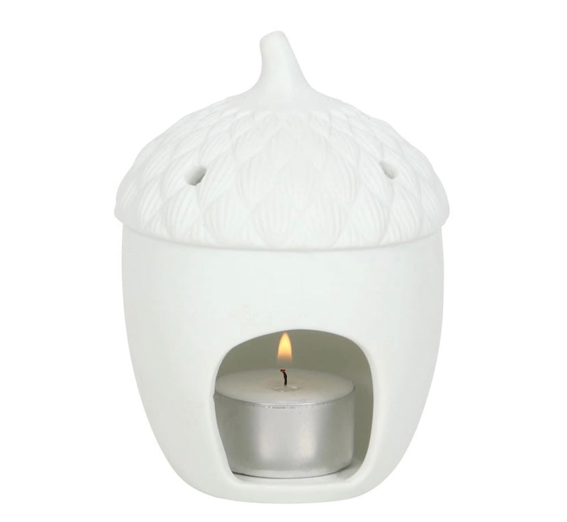Cosy pumpkin Autumn Acorn Tealight Candle Holder