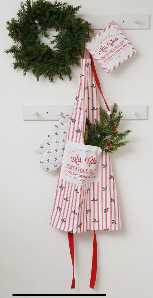 Mrs Claus Bakery Apron
