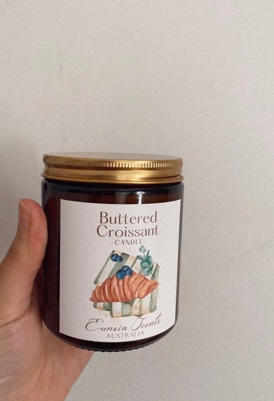Buttered Croissant Candle