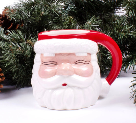 Merry Red Santa Mug
