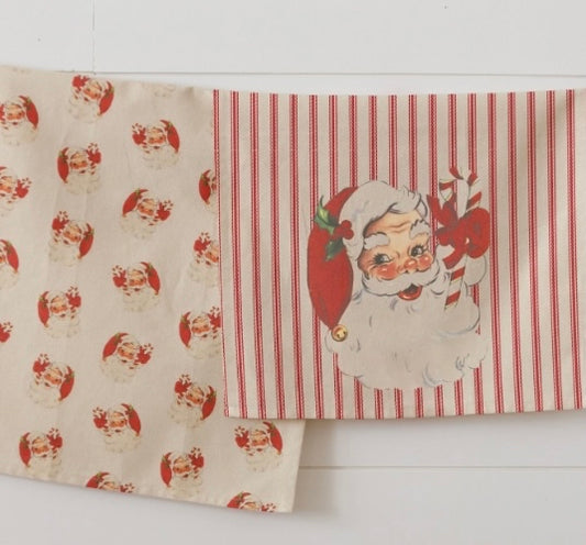 Santa’s Vintage Tea Towel Set