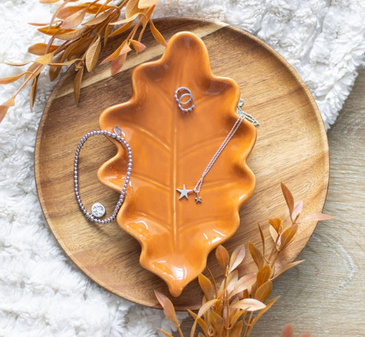 Fall Leaf Dish