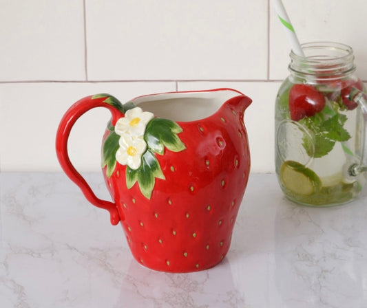 Peter Rabbits Strawberry Pitcher